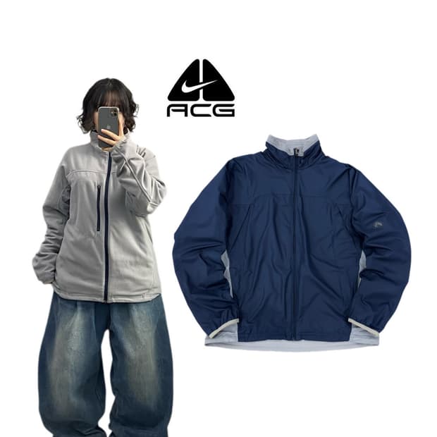 나이키 ACG 00s 올드스쿨 리버시블 플리스 바람막이 자켓