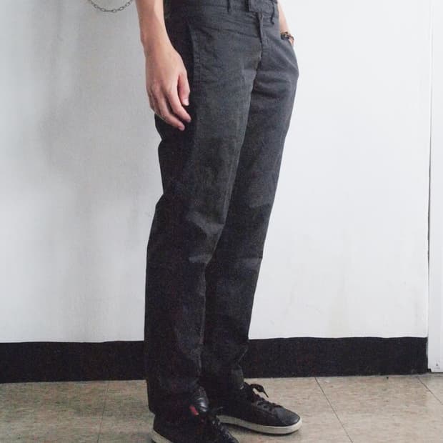 프라다 스포츠 나일론 트라우저