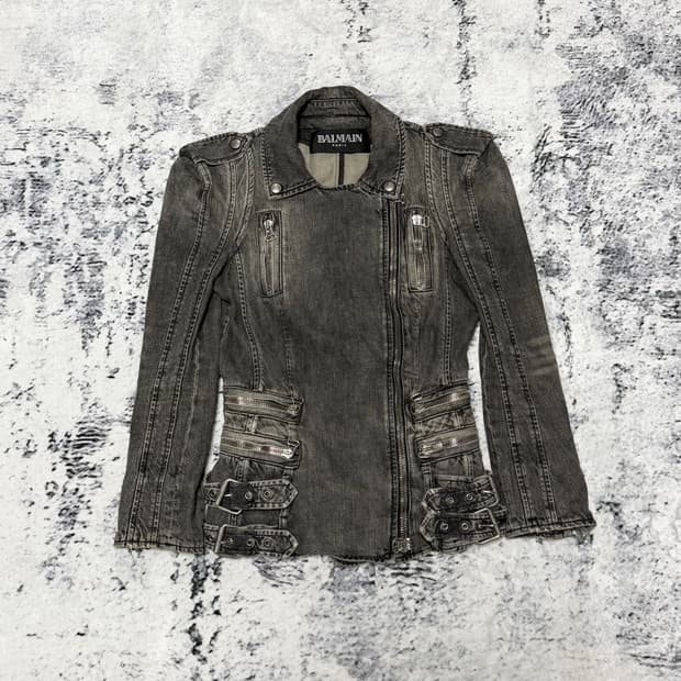 발망 데카르넹 10ss 패디드 라이더자켓 34