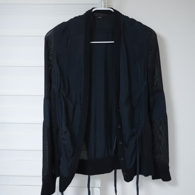 알렉산더왕 메쉬 가디건