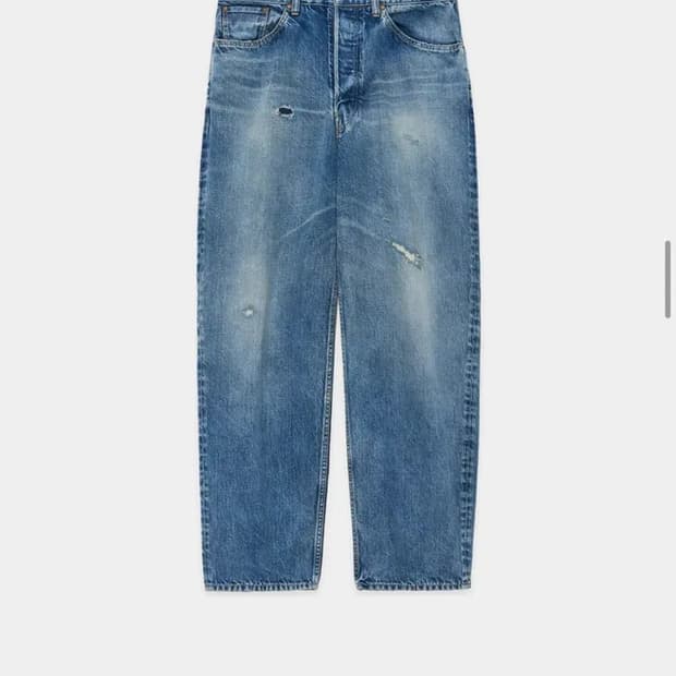 Marka 마카 코쿤핏 데님팬츠 유즈드워시드 3사이즈