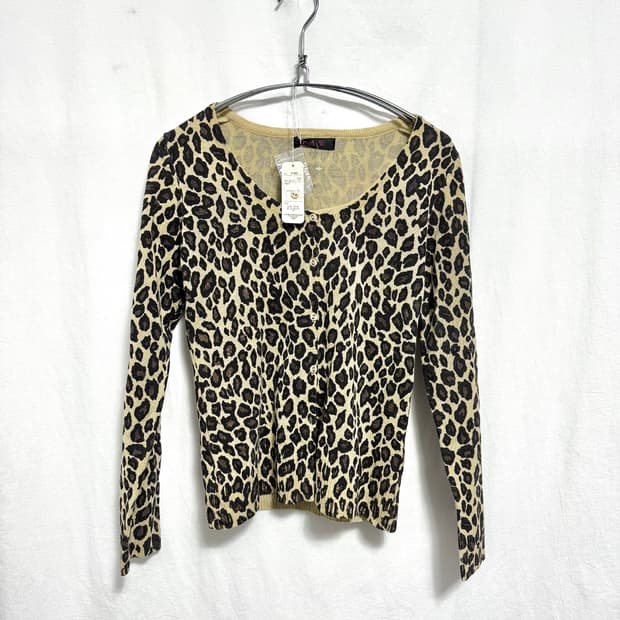 Leopard cardigan