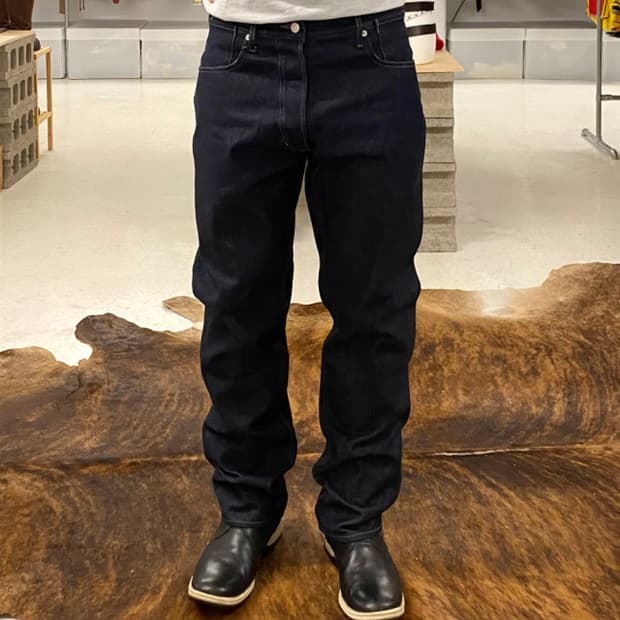 새상품) OLIVE DRAB SERVICE denim pants 