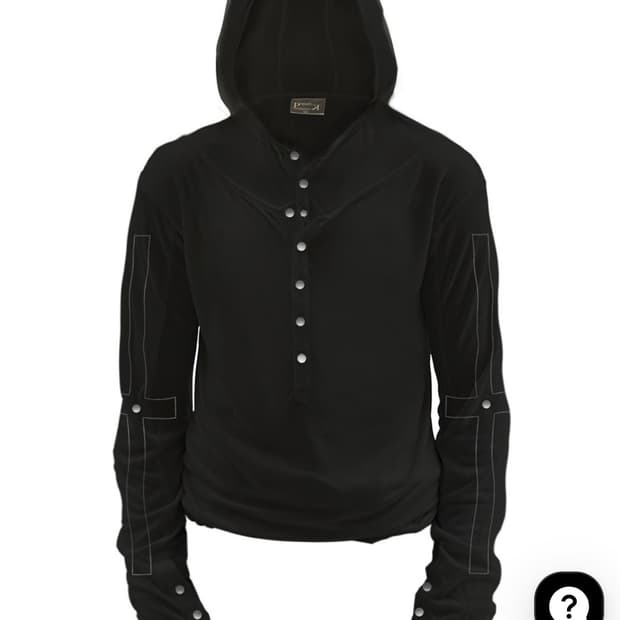 비액세스 Cross Layered Hoodie