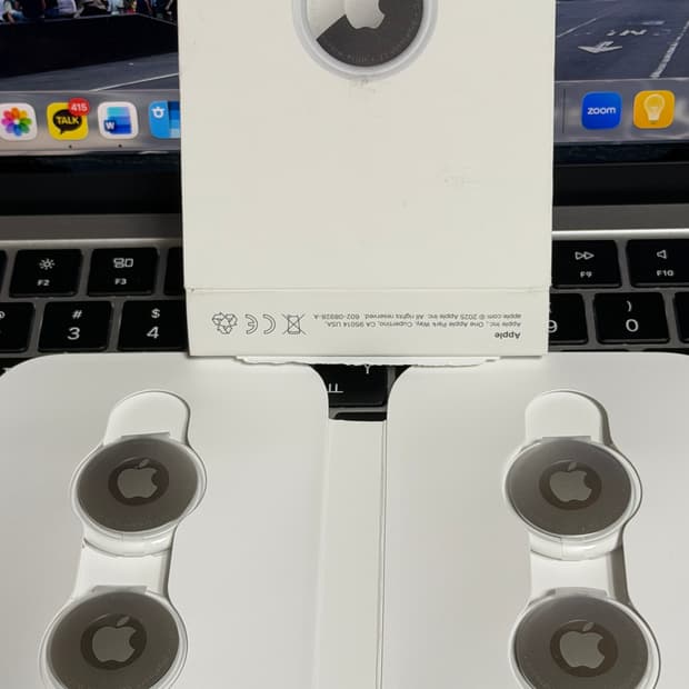 에어태그 1세대 미사용 2개 판매