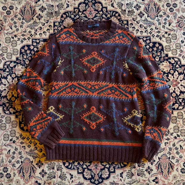 타미힐피거 나바호 니트 105~110