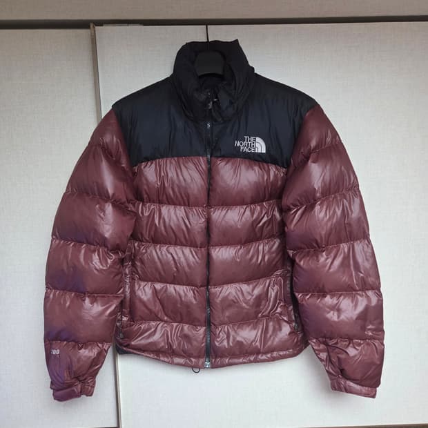 노스페이스 700 눕시 구스패딩100