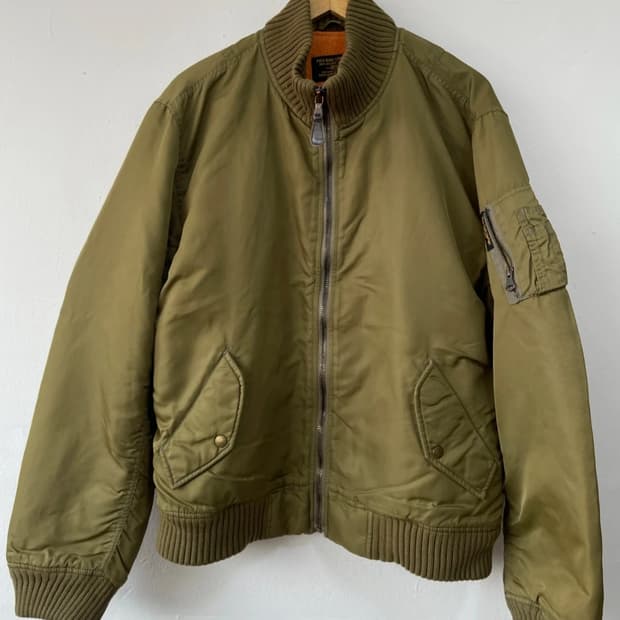 폴로진스 컴퍼니 남성 기모플라이트점퍼
