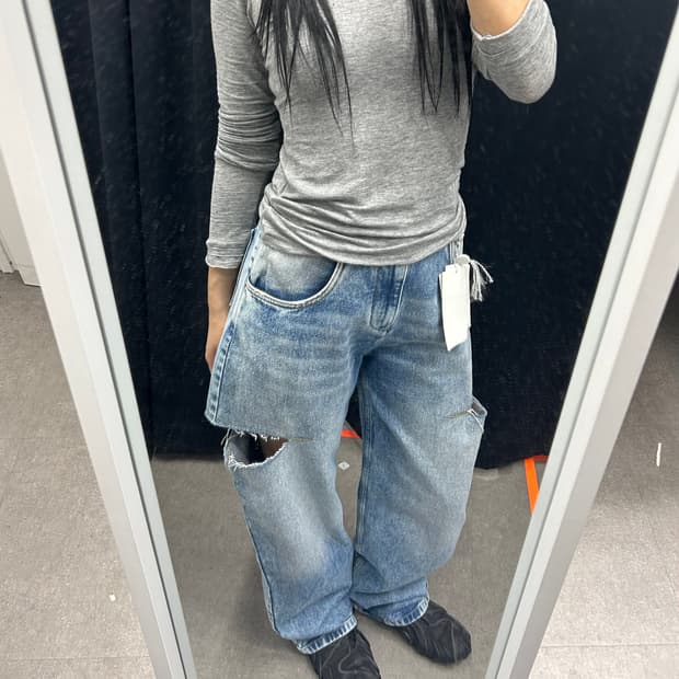 메종마르지엘라 slesh jeans 36