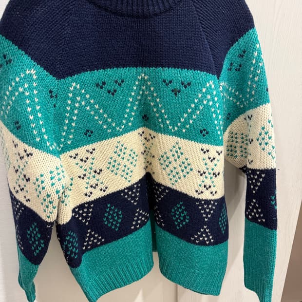 베네통 메이드인이태리 니트