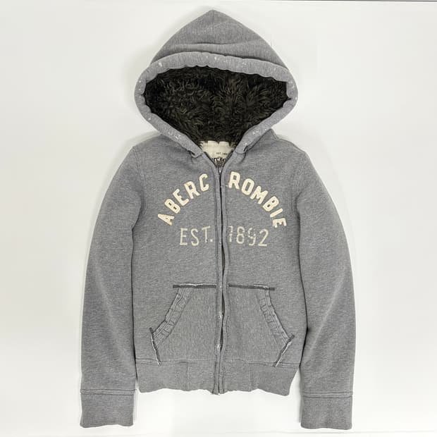 아베크롬비 울프죠 후드 집업 
