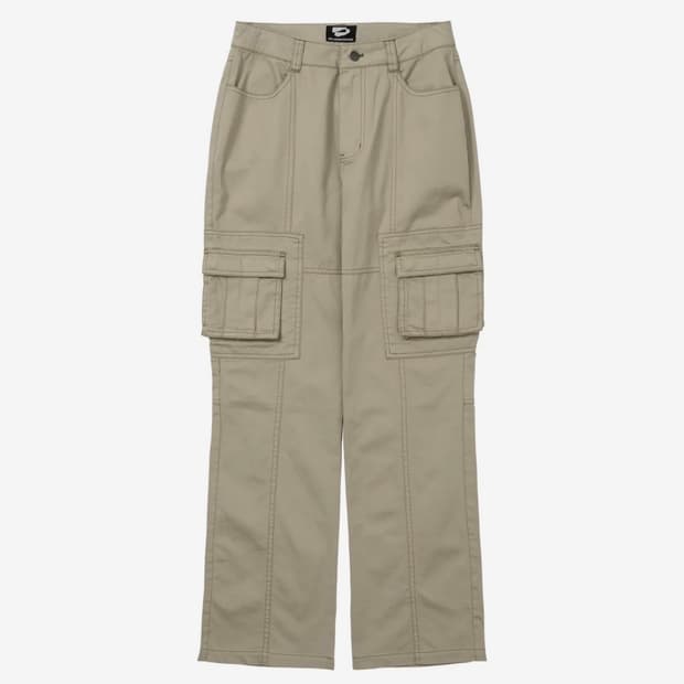 웰빙익스프레스 Washed Cotton Cargo Pants Greyis