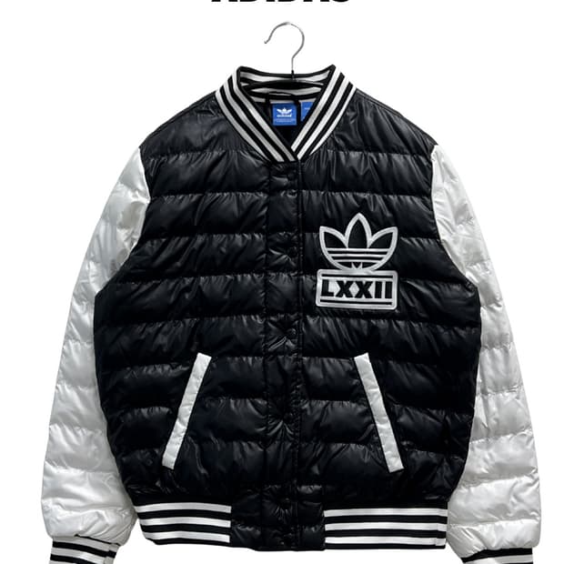 아디다스 빅트레포일 우먼스 바시티 패딩 자켓