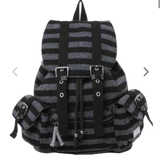 탠스댄스 울 스트라이프 백팩