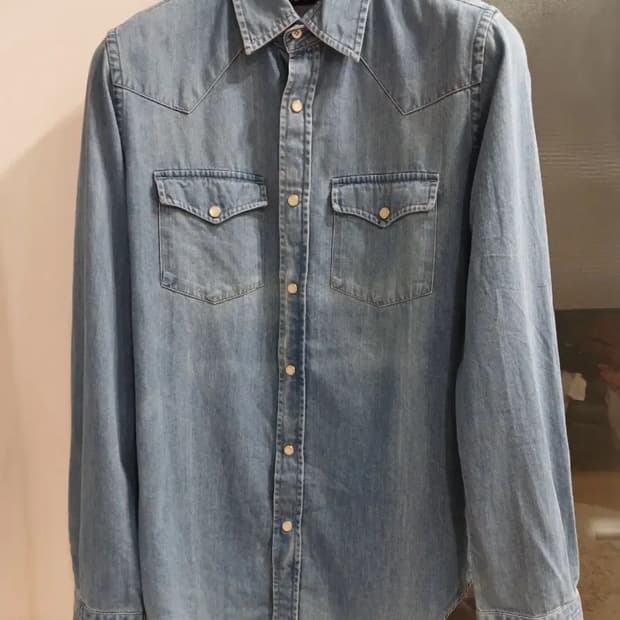 TOM FORD DENIM WESTERN SHIRTS