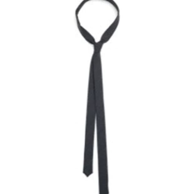 해칭룸 피트타이 다크 네이비  Pete Tie Stripe Dark Na