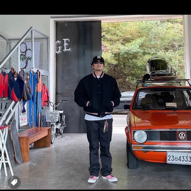 스투시 s토크멜튼바시티자켓 L사이즈