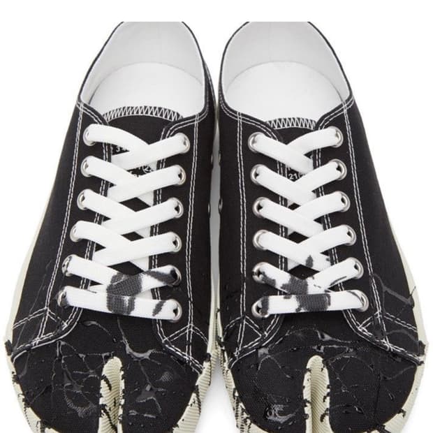 메종 마르지엘라 패인트 타비 스니커즈 41