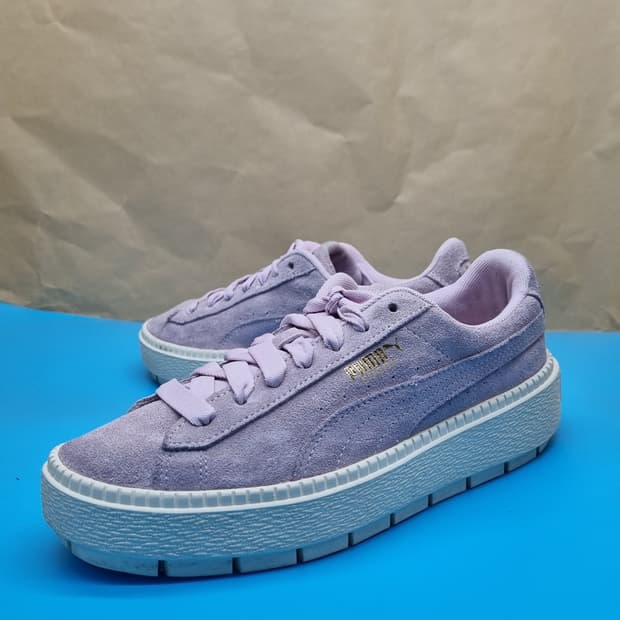 푸마 스웨이드 플랫폼 여성운동화240 