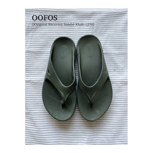 우포스 Recovery Sandal Khaki (270)