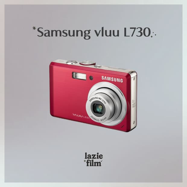 인물✧･ﾟSamsung VLUU L730 삼성 블루 디카