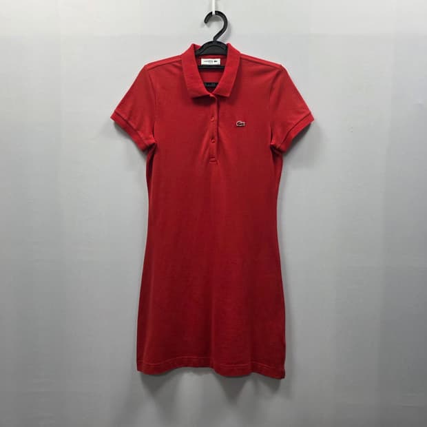 1339 라코스테 울트라 슬림 반팔 폴로 드레스 38