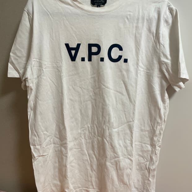 A.P.C. V.P.C. 반팔티 화이트 XL