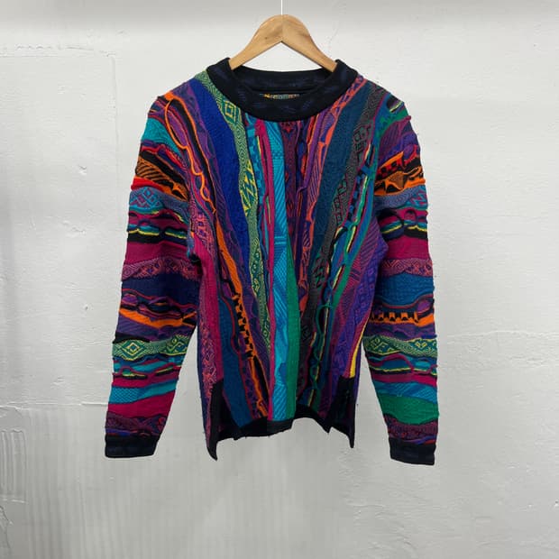 S) MADE AUSTRALIA COOGI CABLE KNIT