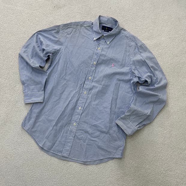 M 폴로랄프로렌 스트라이프 셔츠 0325M