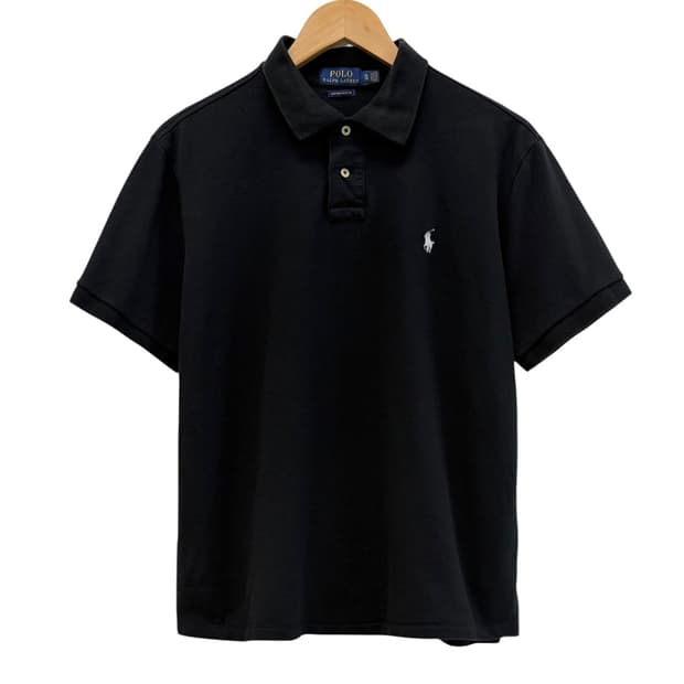 폴로 피케 반팔 블랙 (XL) 