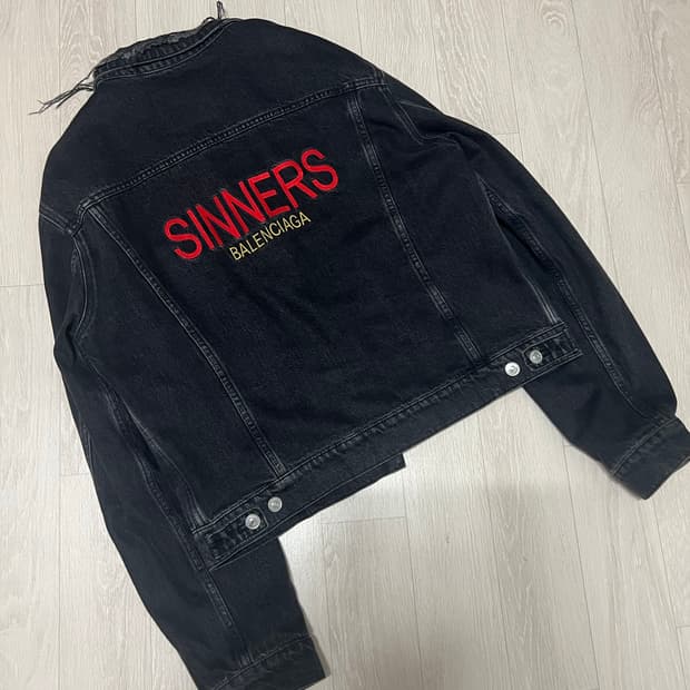 발렌시아가 18ss 시너스 자켓