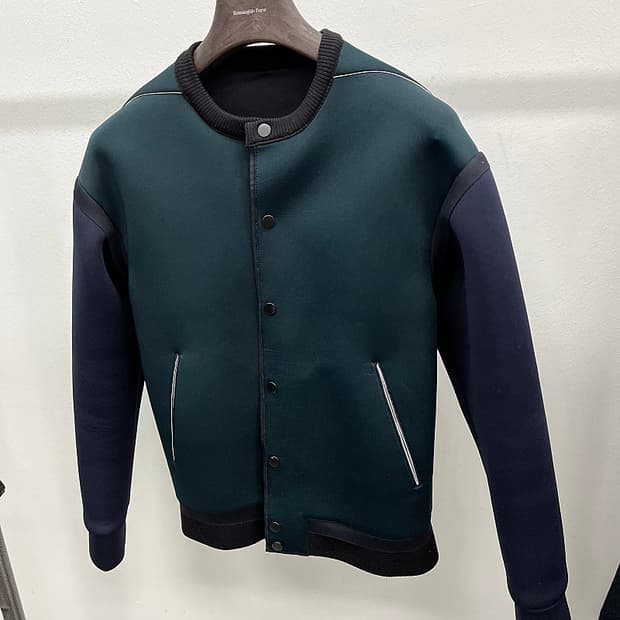 95) 솔리드옴므 네오플렌 블루종 