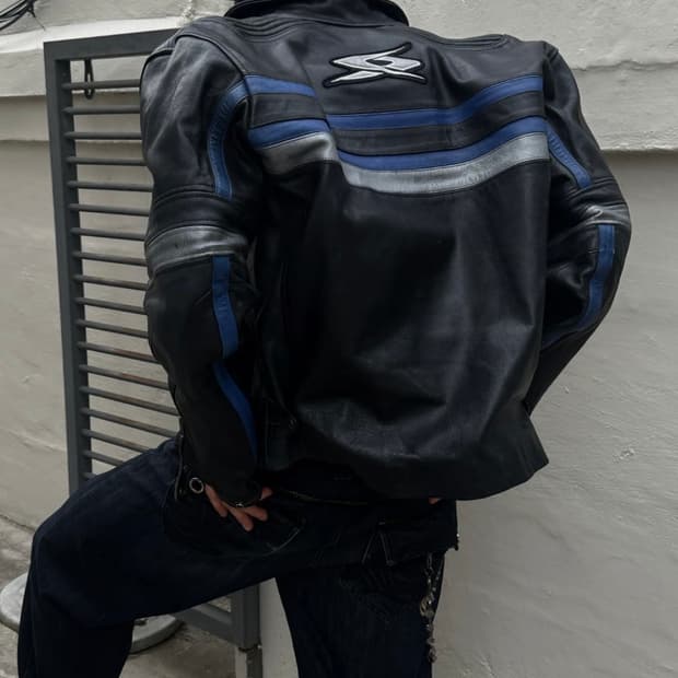 Spyke 레더 바이크 자켓