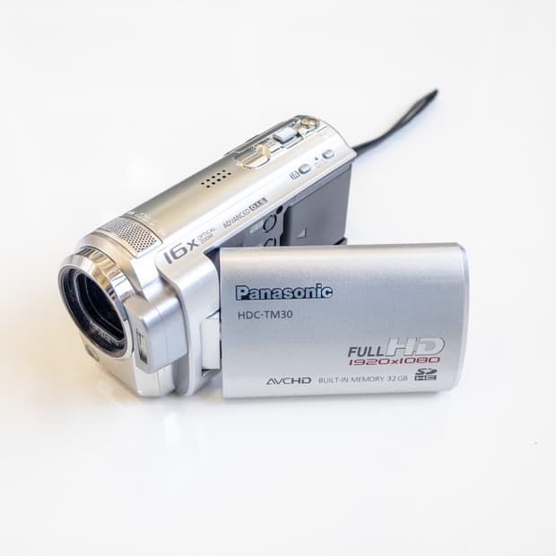 Panasonic HDC-TM30-S / 빈티지 디지털 캠코더