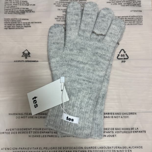 테스 주얼리 장갑 (그레이)