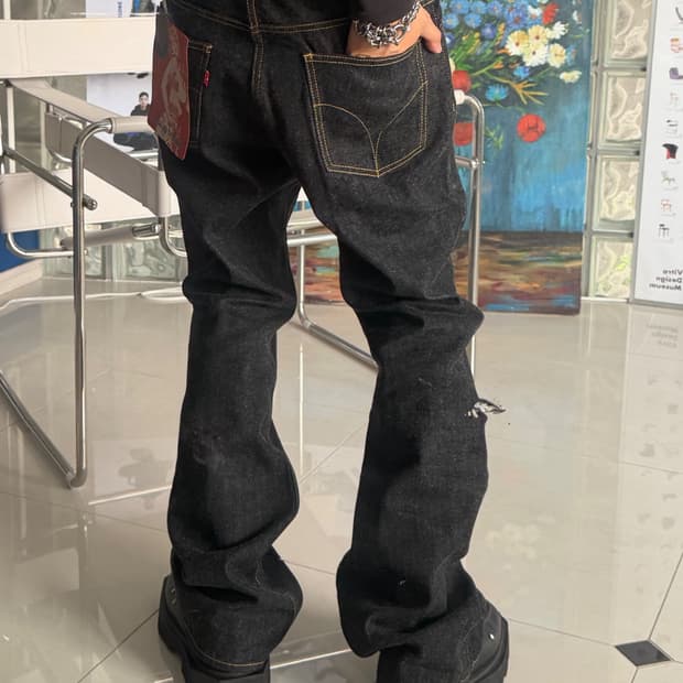 denim flare pants 데님 플레어 펜츠