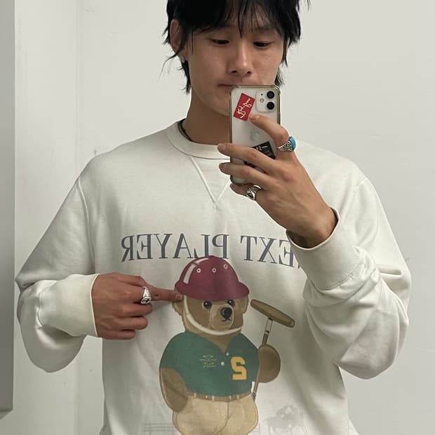 폴로 랄프로렌 폴로베어 맨투맨