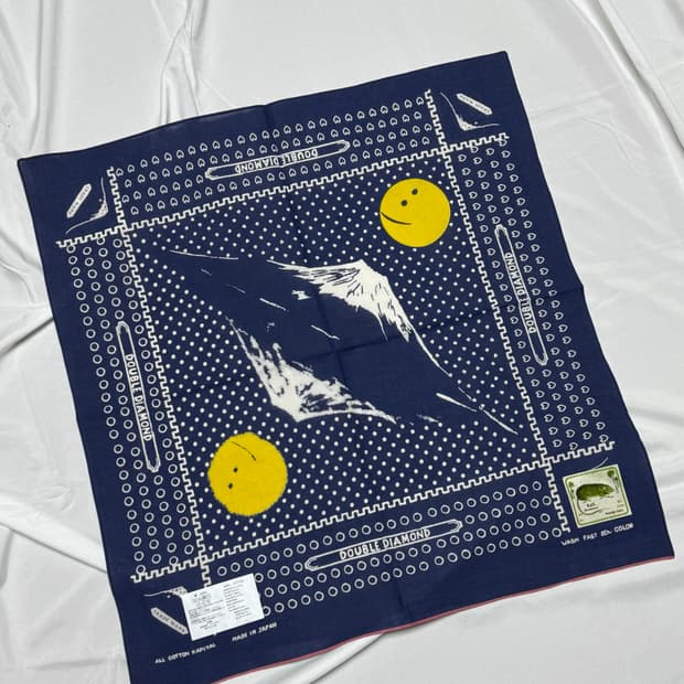 캐피탈 패스트컬러 셀비지 반다나