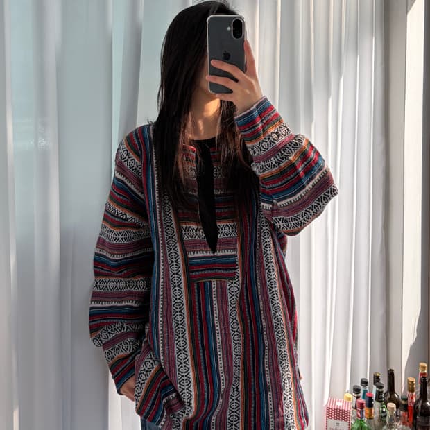 [free]네팔 메이드 보헤미안 에스닉 멕시칸 후드