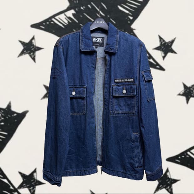 빈티지 스트릿 청자켓