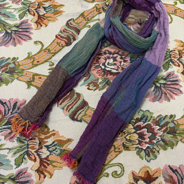 히피 패턴 머플러