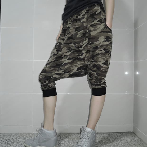 Camo Baggy Pants