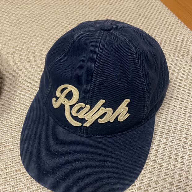 폴로 아플리케 볼캡 모자