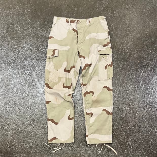 데저트 카모 BDU 팬츠 (~33“)