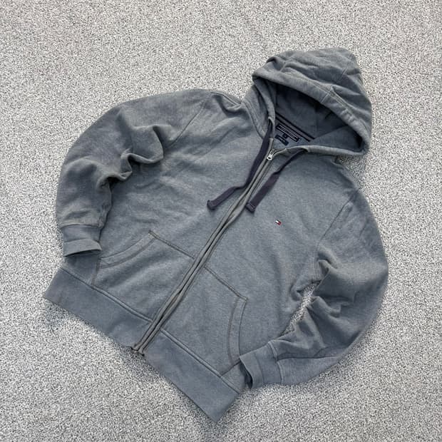 M 타미힐피거 남성 후드 집업 자켓 0331J