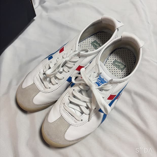오니츠카타이거 멕시코 66 화이트블루 250