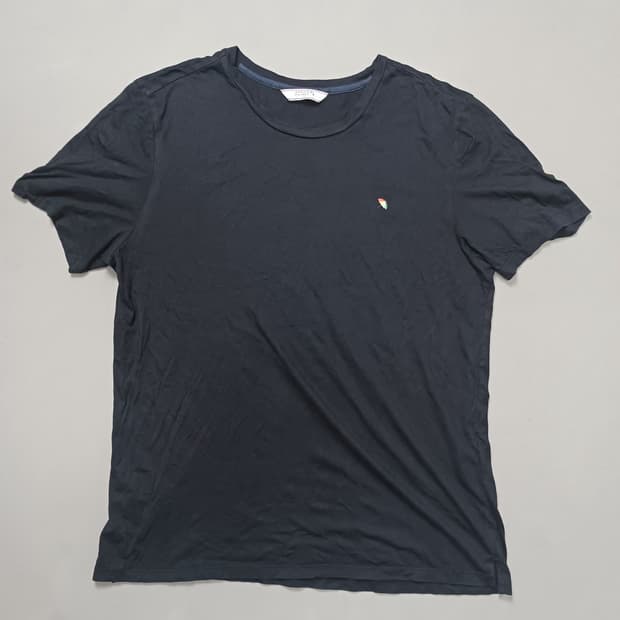 [110] 아놀드파마 모달혼방 반팔 티셔츠 블랙