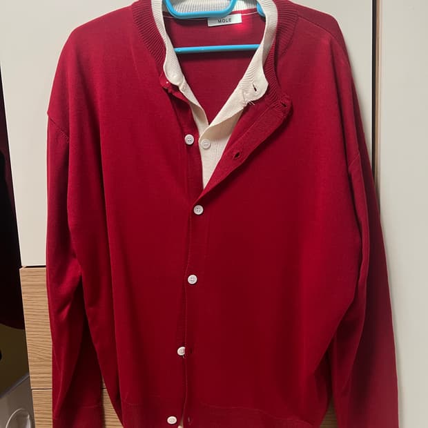 호아이보 더블 레이어드 가디건