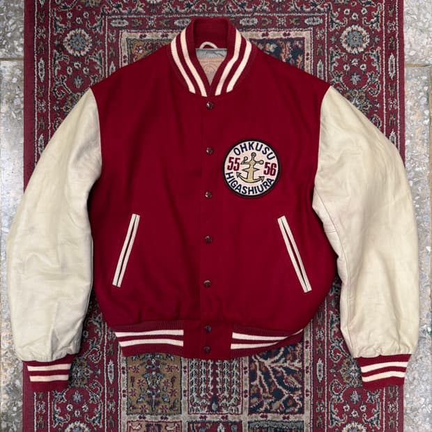 90s 골든베어 바시티 자켓 [ 100 ]