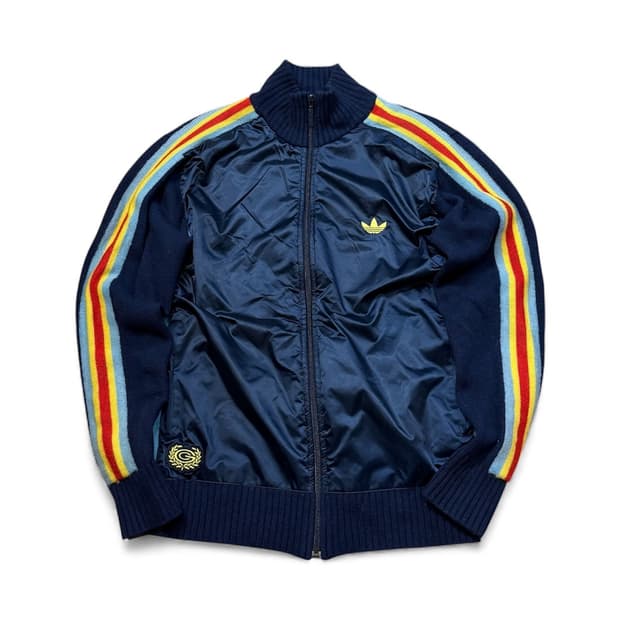 아디다스 레인보우 니트 트랙탑